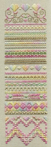 Spring Hearts Sampler and Silk Pack